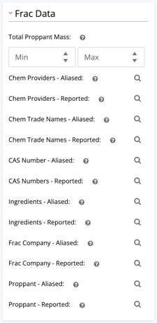 Frac Data Filter