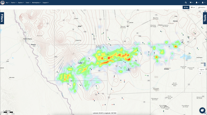 Heat Map Full Screen