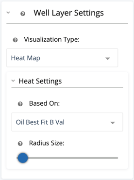Heat Map Settings