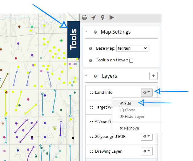 How do I stop the feature info box from popping up on my map?